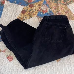 Vintage Bill Blass Easy Fit black jeans